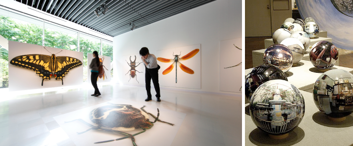 虫めがね∞(と)地球儀