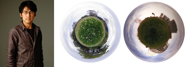 虫めがね∞(と)地球儀